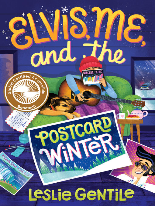 Cover image for Elvis, Me, and the Postcard Winter